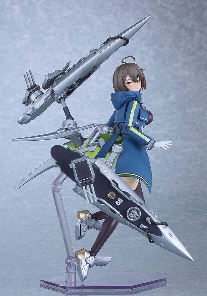 Azur Lane Modellbausatz PLAMATEA Baltimore 16 cm