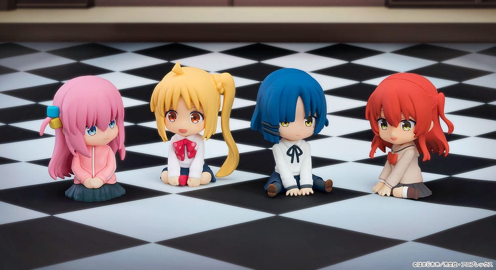 Bocchi the Rock! Rubber Mascot Nendroid Plus Minifigur Hitori Gotoh 8 cm