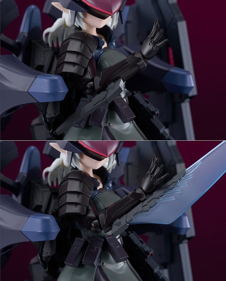 Dolls Nest Plamatea Plastic Model Kit Armored Soldier of Unknown Affiliation 17 cm
