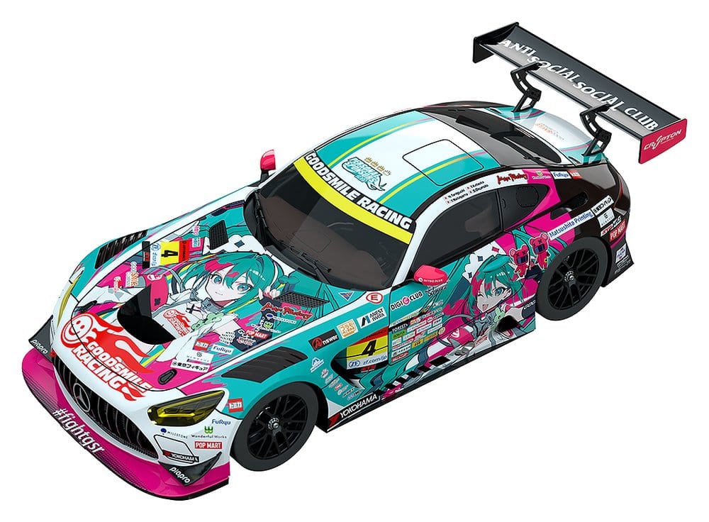 Hatsune Miku GT Project Fahrzeug 1/64 AMG 2025 Presentation Ver. 7 cm