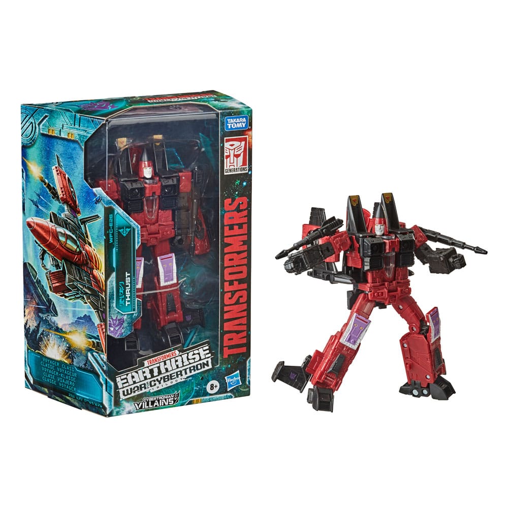 Transformers Generations War for Cybertron: Earthrise Voyager Class Actionfigur Thrust 18 cm