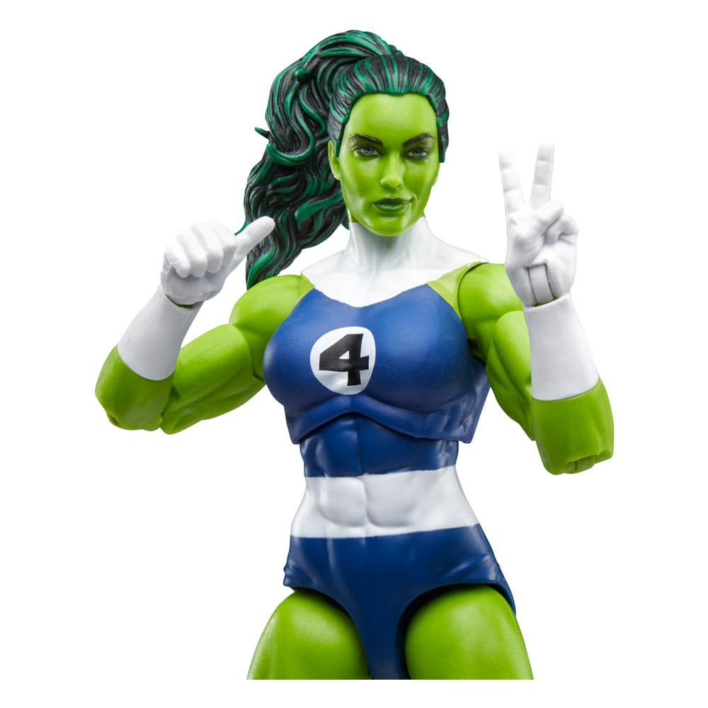 Fantastic Four Marvel Legends Retro Actionfigur She-Hulk 15 cm