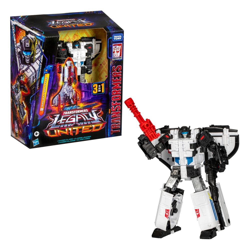Transformers Generations Legacy United Leader Class Actionfigur Galaxy Shuttle 19 cm