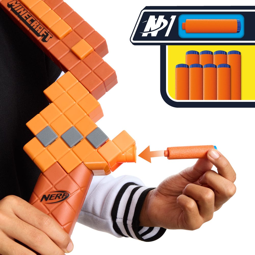 Minecraft NERF Bogen mit Dart-Abschuss