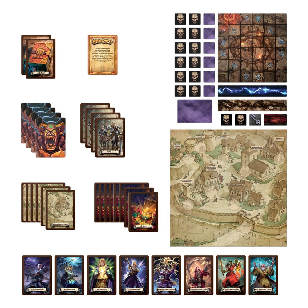HeroQuest Brettspiel-Erweiterung Morcars Magier Abenteuerpack *Deutsche Version*