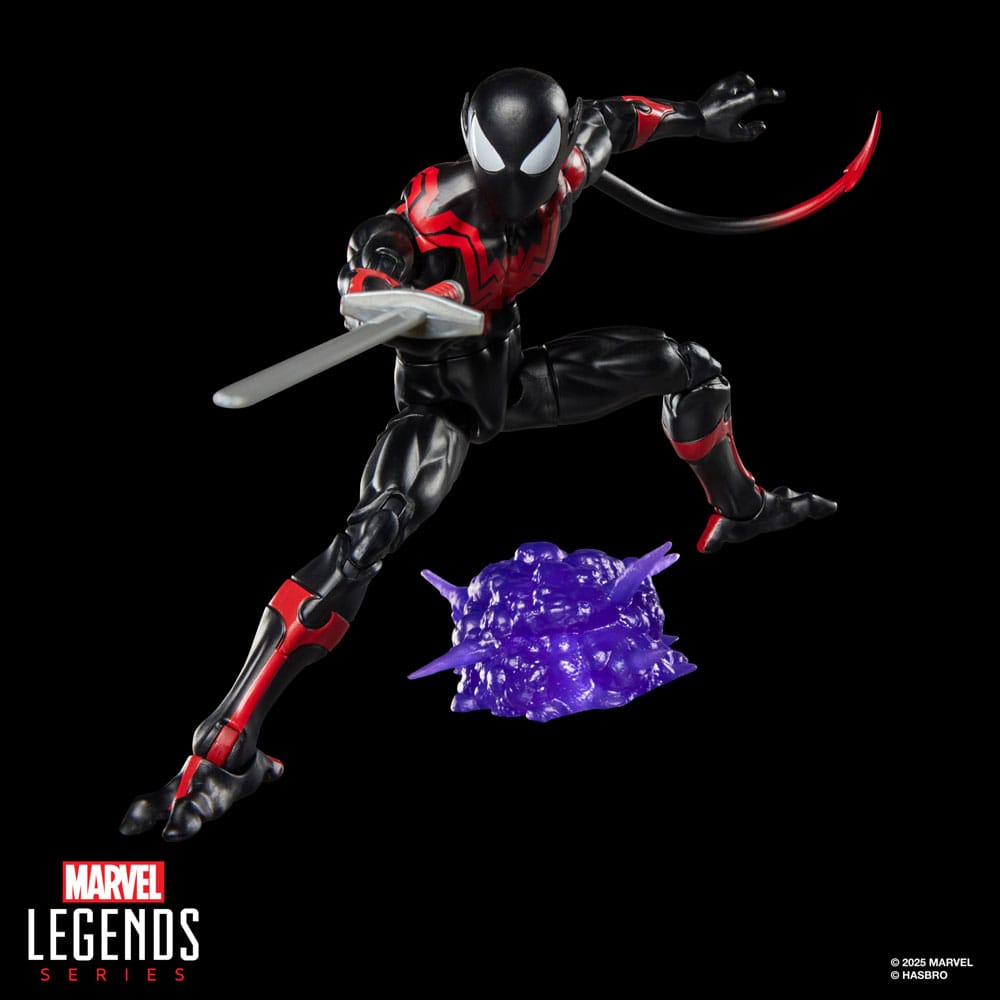 Spider-Man Marvel Legends Retro Actionfigur Uncanny Spider-Man (Nightcrawler) 15 cm