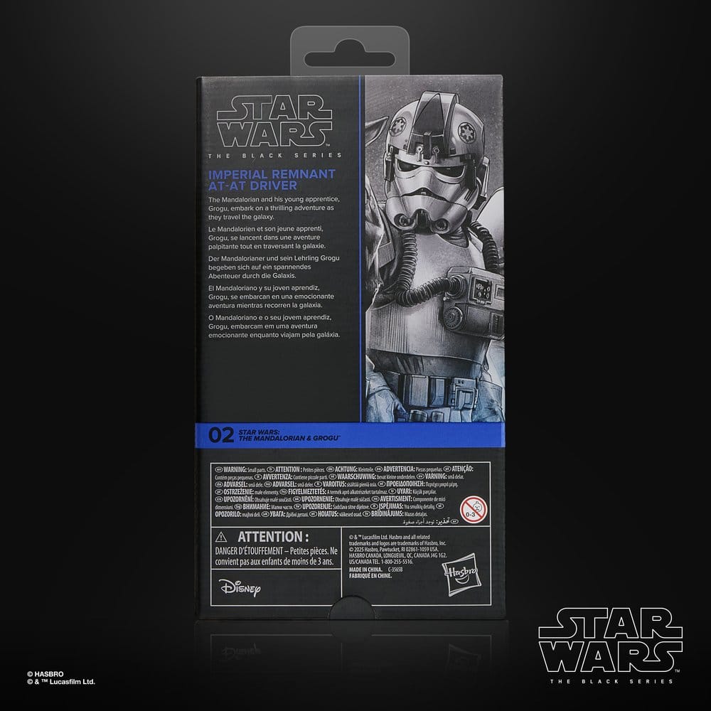 Star Wars: The Mandalorian & Grogu Black Series Actionfigur Imperial Remnant AT-AT Driver 15 cm