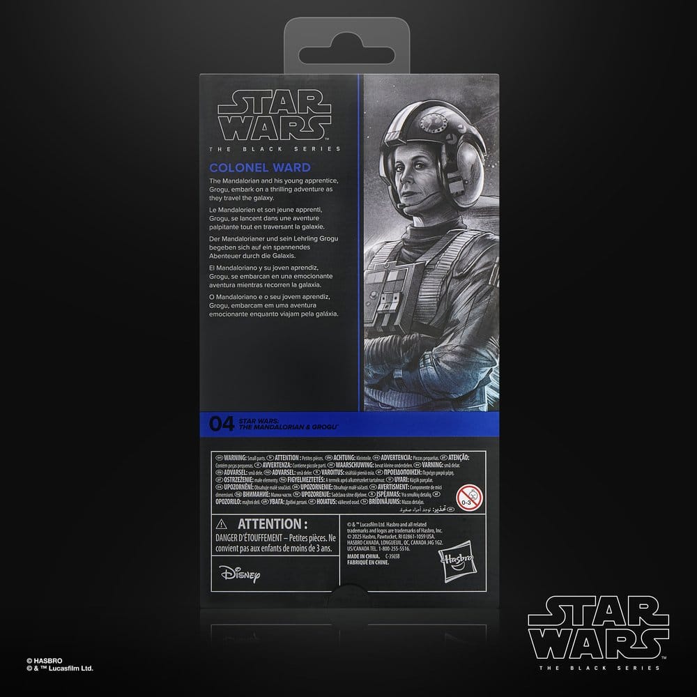 Star Wars: The Mandalorian & Grogu Black Series Actionfigur Colonel Ward 15 cm