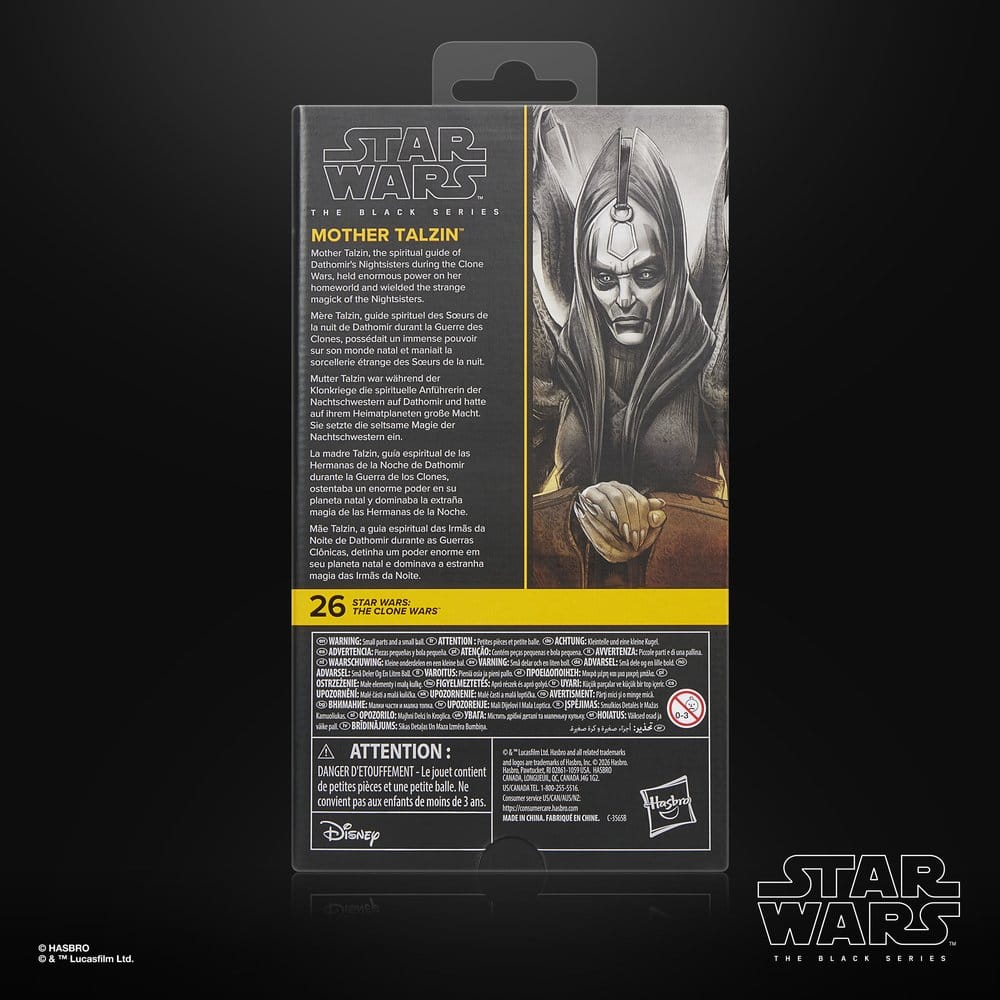 Star Wars: The Clone Wars Black Series Actionfigur Mother Talzin 15 cm