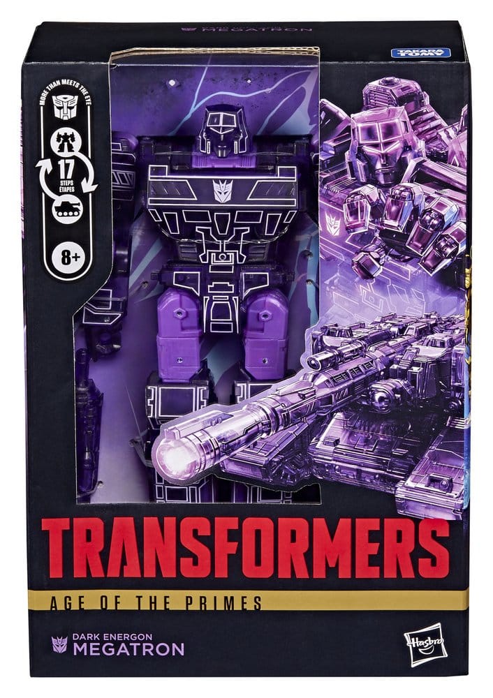 Transformers Age of the Primes Voyager Class Actionfigur Dark Energon Megatron 17 cm