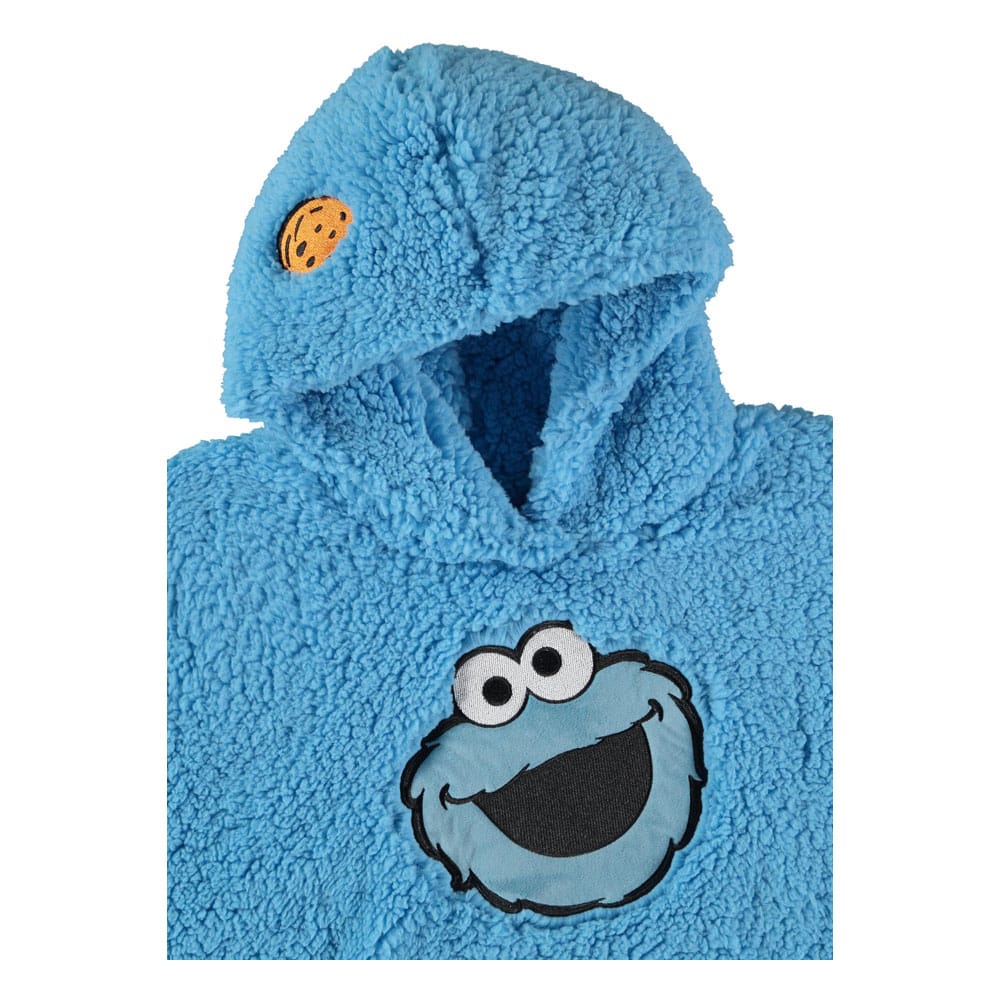 Sesamstraße Teddy Kapuzenpullover Krümelmonster Größe S