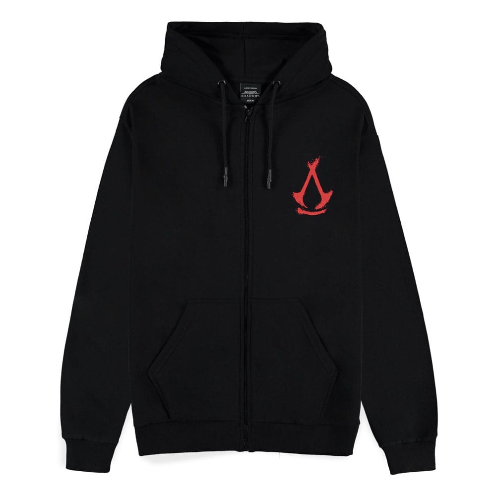 Assassin´s Creed Shadows Kapuzenjacke mit Reißverschluß Two Tone Kanji Größe S