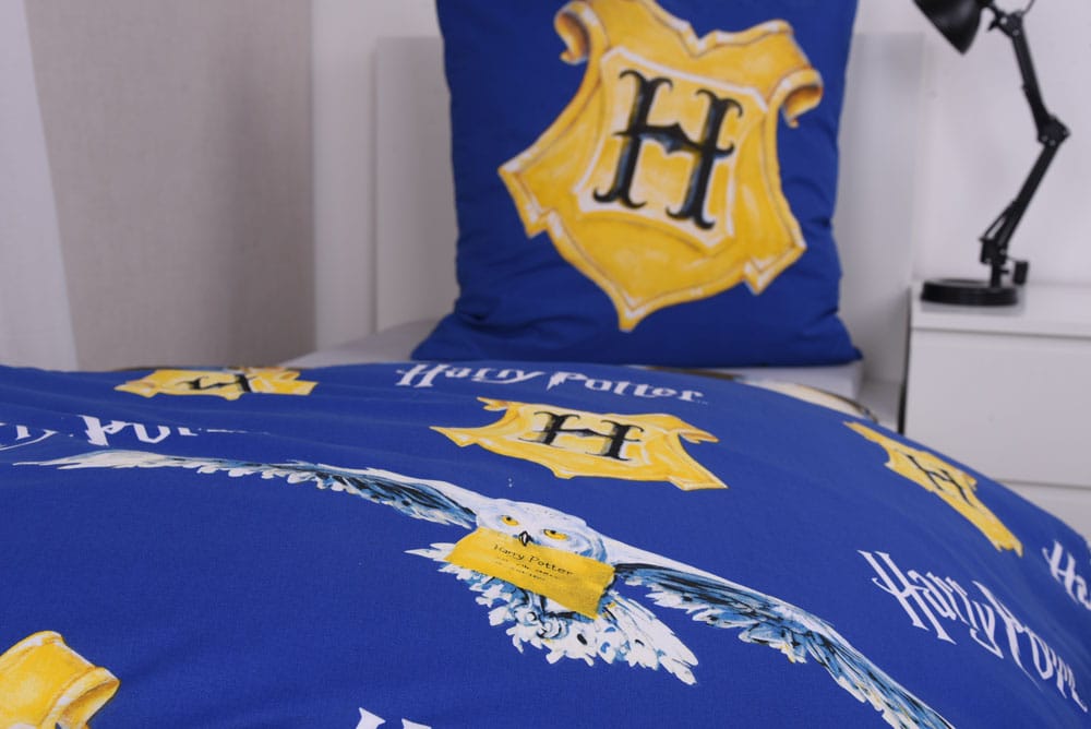 Harry Potter Bettwäsche Blau 135 x 200 cm / 80 x 80 cm