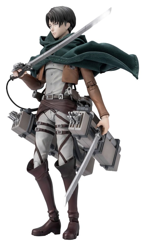 Attack on Titan Exquisite Basic Series Actionfigur 1/12 Levi Ackerman 15 cm