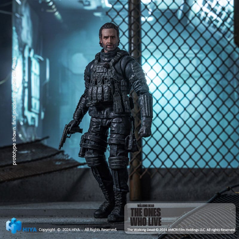 The Walking Dead: The Ones Who Lived Exquisite Mini Actionfigur 1/18 Rick Grimes 11 cm