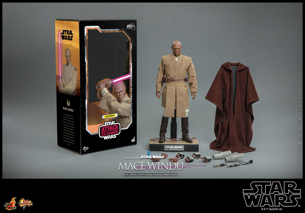 Star Wars: Episode II Actionfigur 1/6 Mace Windu 32 cm