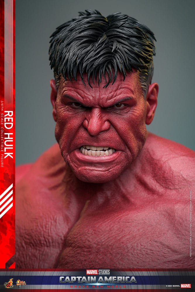 Captain America: Brave New World Movie Masterpiece Actionfigur 1/6 Red Hulk 47 cm