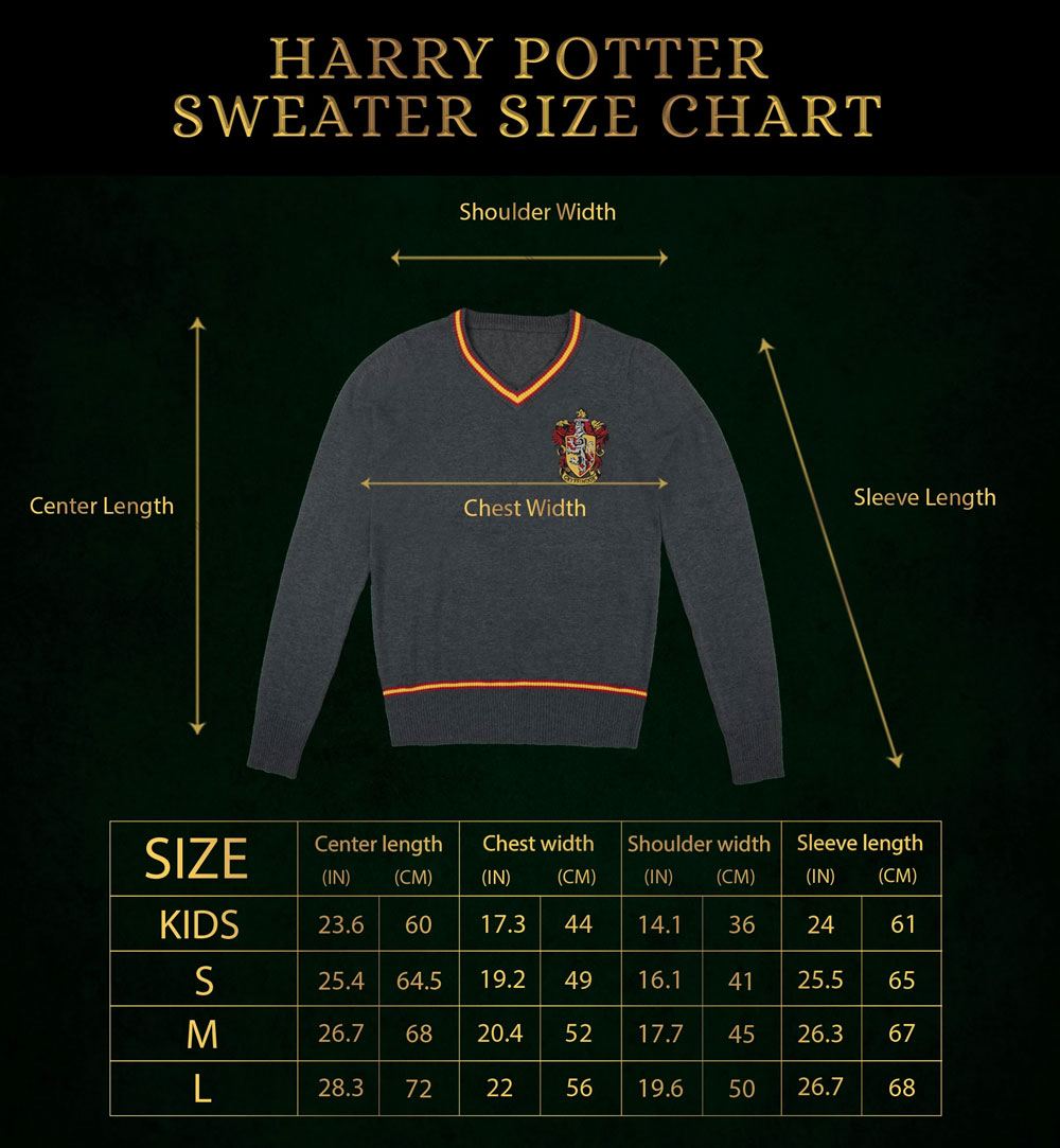 Harry Potter Strickpullover Gryffindor Größe L