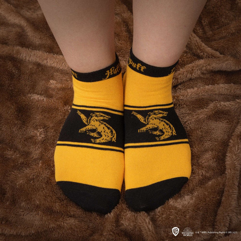 Harry Potter Knöchelsocken 3er-Pack Hufflepuff