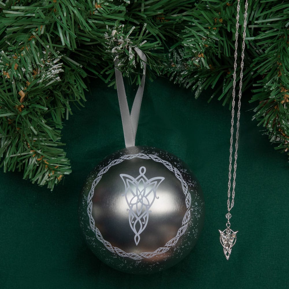 Herr der Herr der Ringe Christbaumschmuck mit Halskette Evenstar