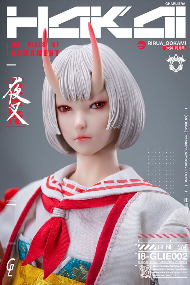 Original Character i8Toys x Gharliera Actionfigur 1/6 The Girls of Armament Rirua Ookami 28 cm