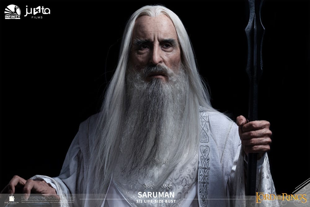 Herr der Ringe Life-Size Büste 1/1 Saruman 110 cm