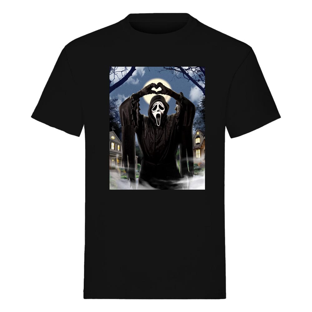 Scream - Schrei! T-Shirt Ghost Face Hearts Größe L