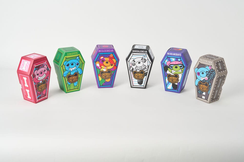 Deddy Bears Series 3 Plüschfiguren 15 cm Sarg Dislplay (12)