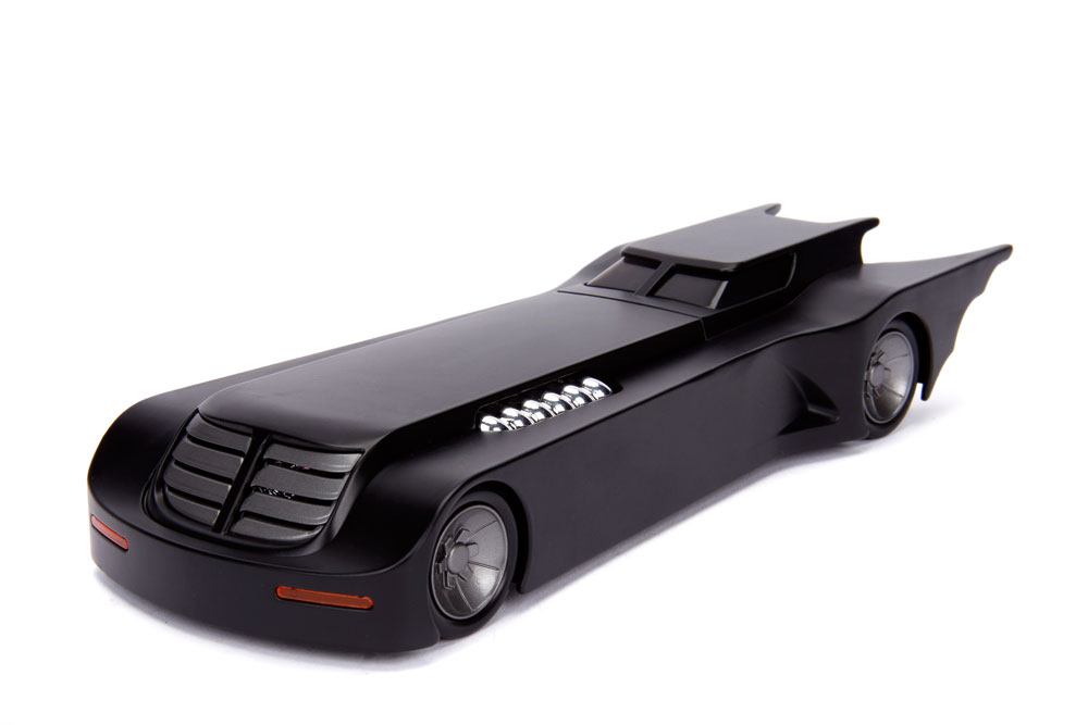 Batman Animated Series Metals Diecast Modell 1/24 Batmobile mit Figur
