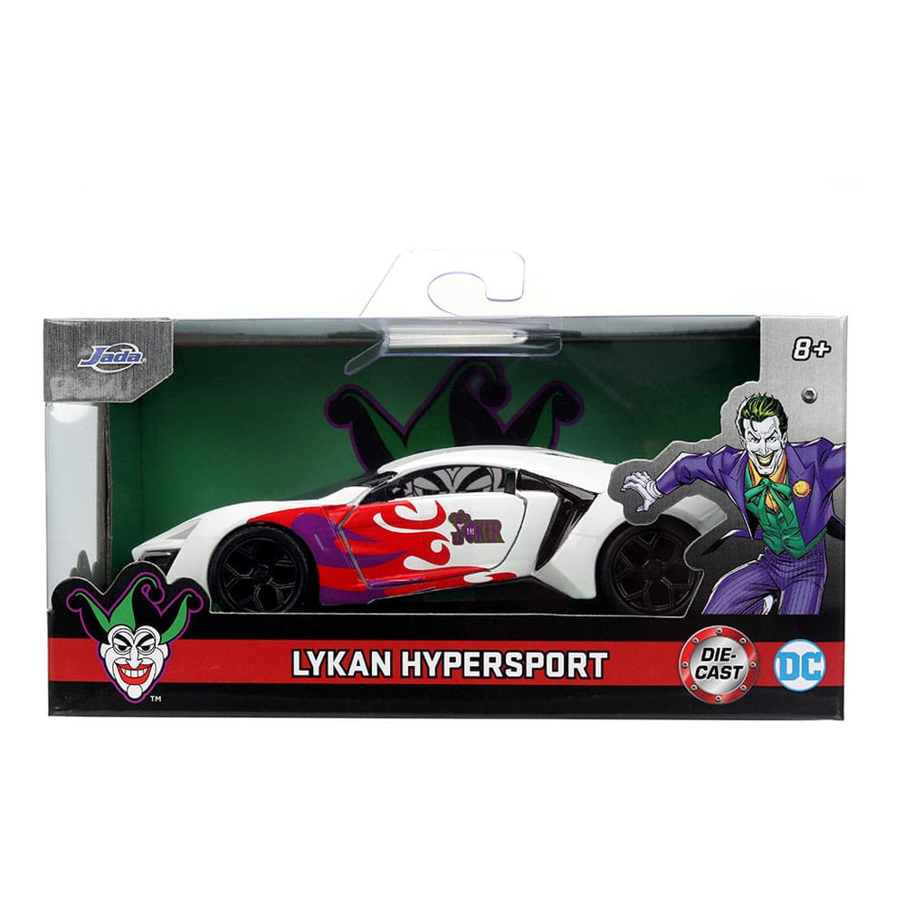 DC Comics Diecast Modell 1/32 Lykan Hypersport Joker