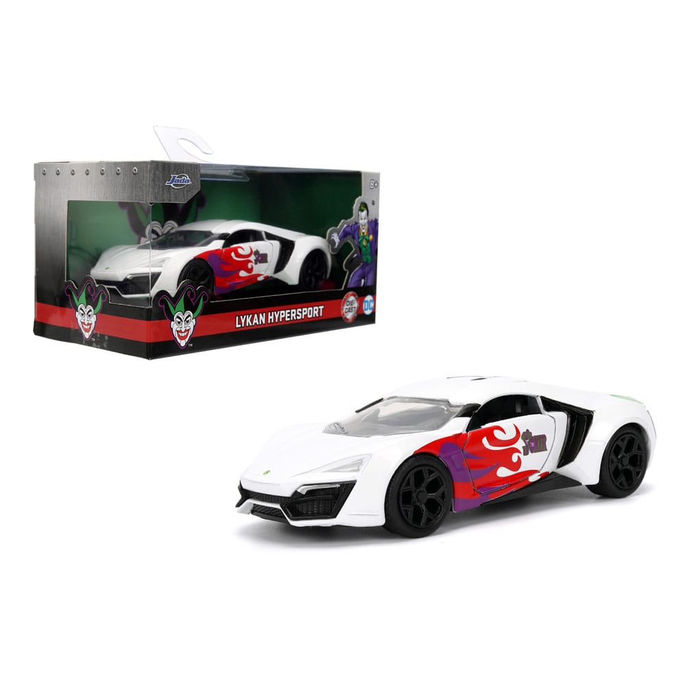 DC Comics Diecast Modell 1/32 Lykan Hypersport Joker