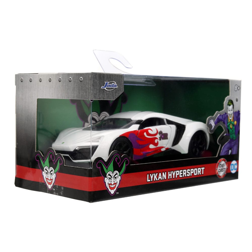 DC Comics Diecast Modell 1/32 Lykan Hypersport Joker