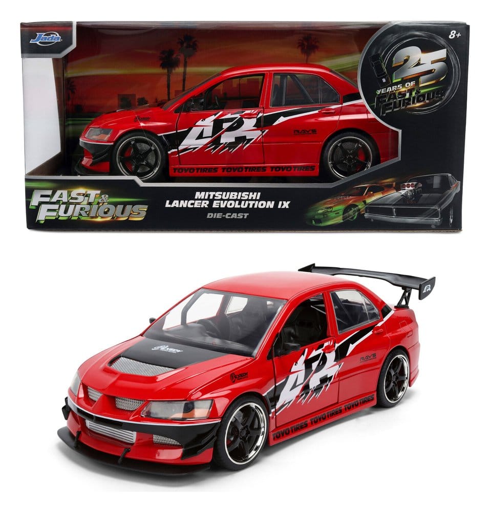Fast & Furious Diecast Modell 1:24 2006 Mitsubishi Lancer 19 cm