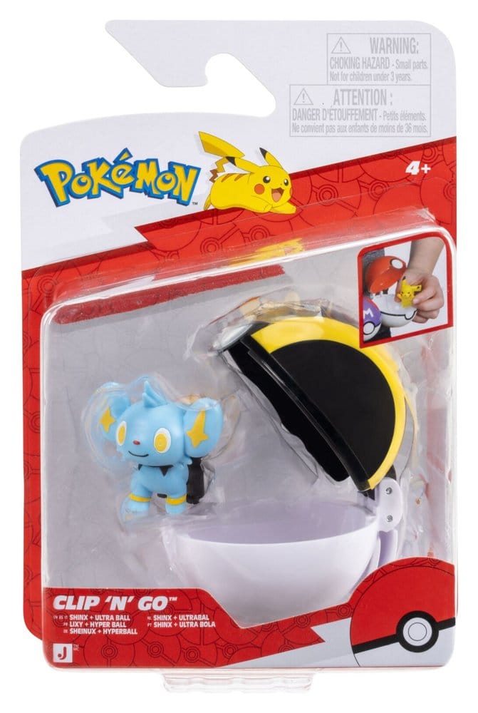 Pokémon Clip 'n' Go Minifiguren Poké Balls ver. 23 Sortiment (6)
