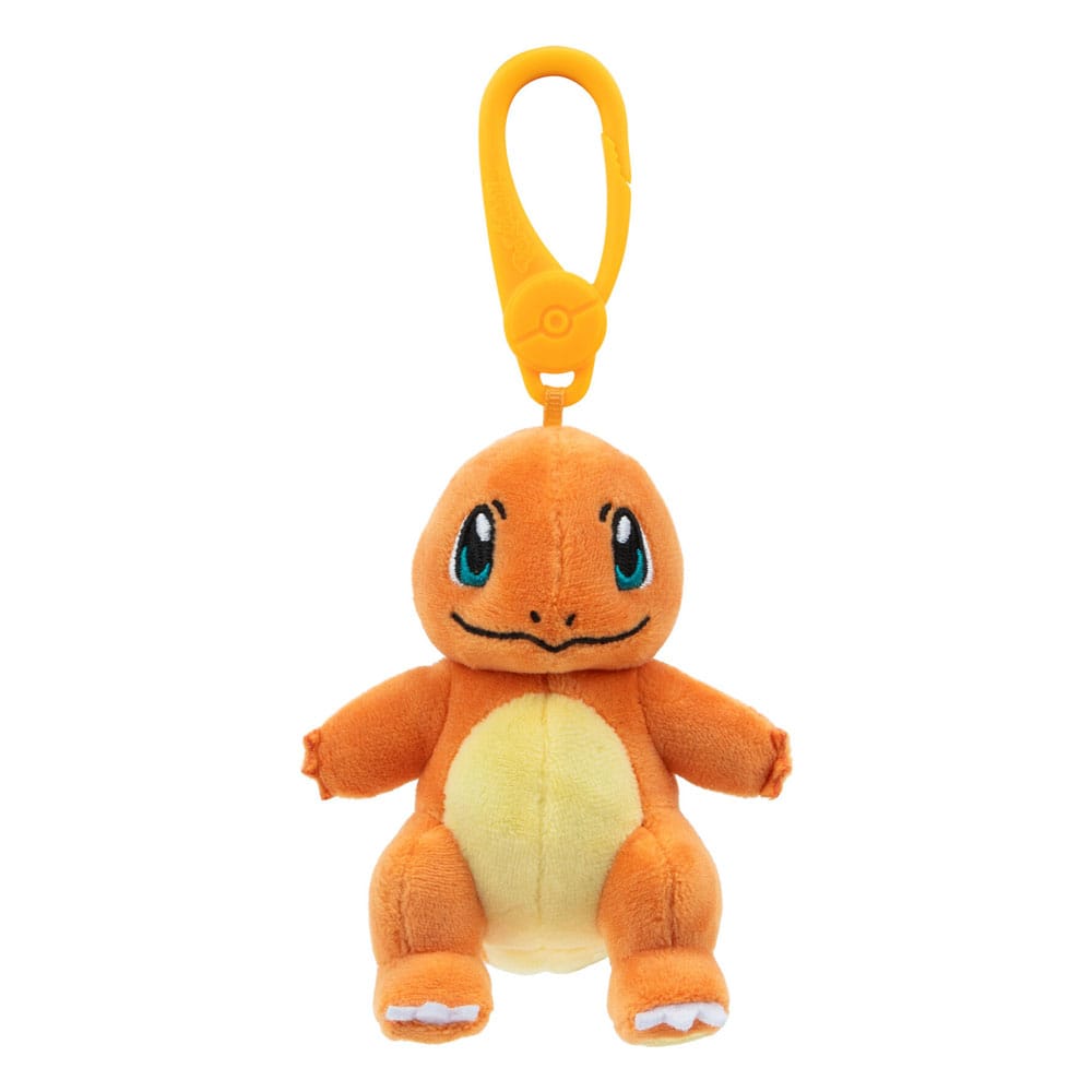 Pokémon Plüschfiguren mit Schlüsselanhänger Series 1 10 cm Sortiment (6)