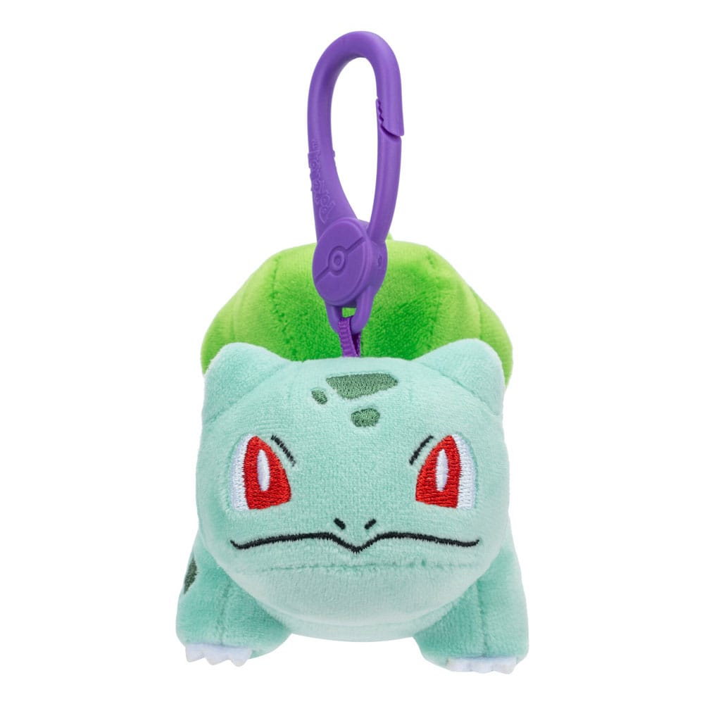 Pokémon Plüschfiguren mit Schlüsselanhänger Series 1 10 cm Sortiment (6)