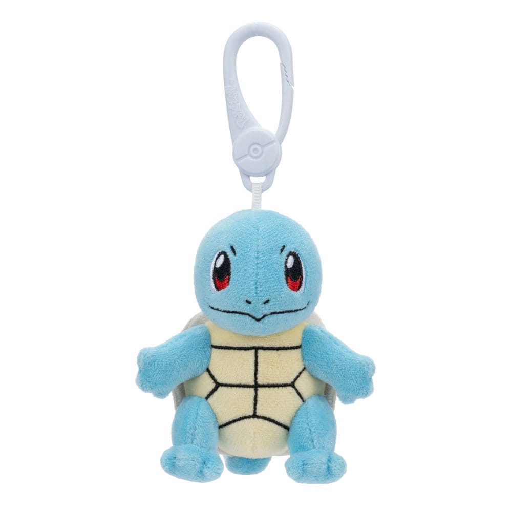 Pokémon Plüschfiguren mit Schlüsselanhänger Series 1 10 cm Sortiment (6)