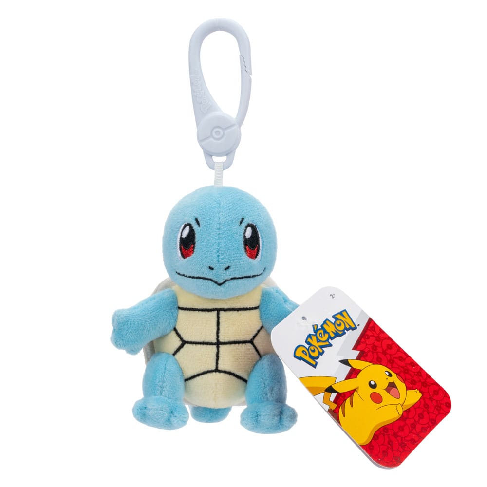 Pokémon Plüschfiguren mit Clip On 10 cm Sortiment (6)