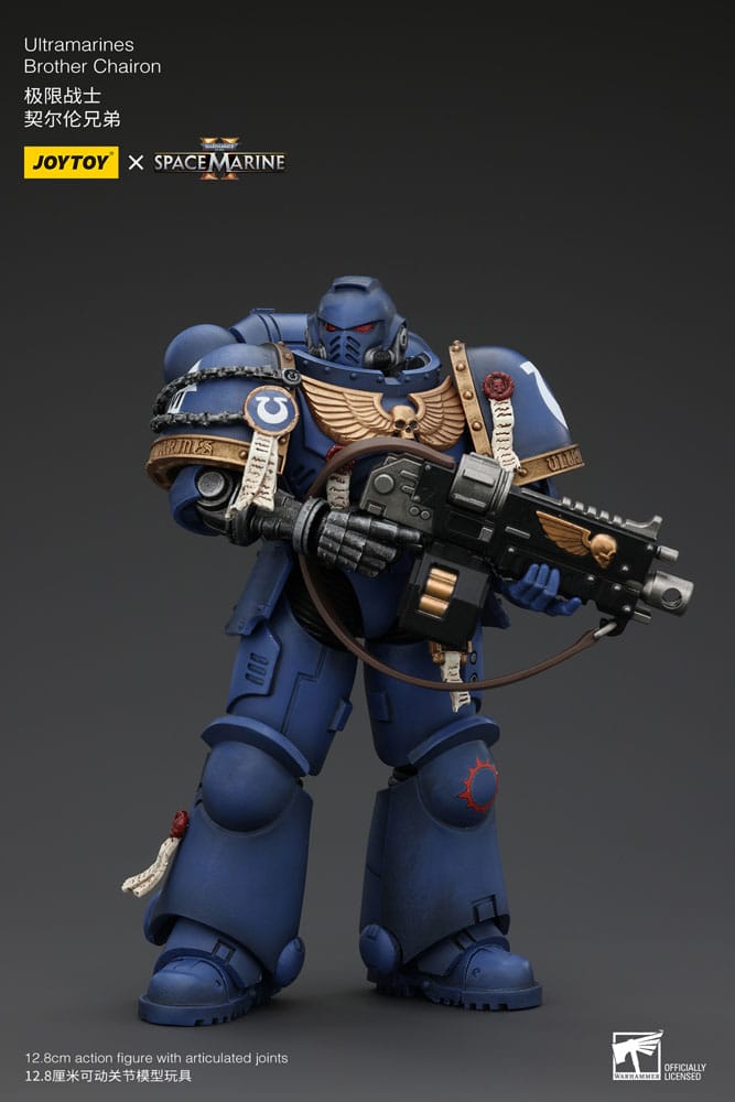 Warhammer 40k Actionfigur 1/18 Uitramarines Brother Chairon 13 cm