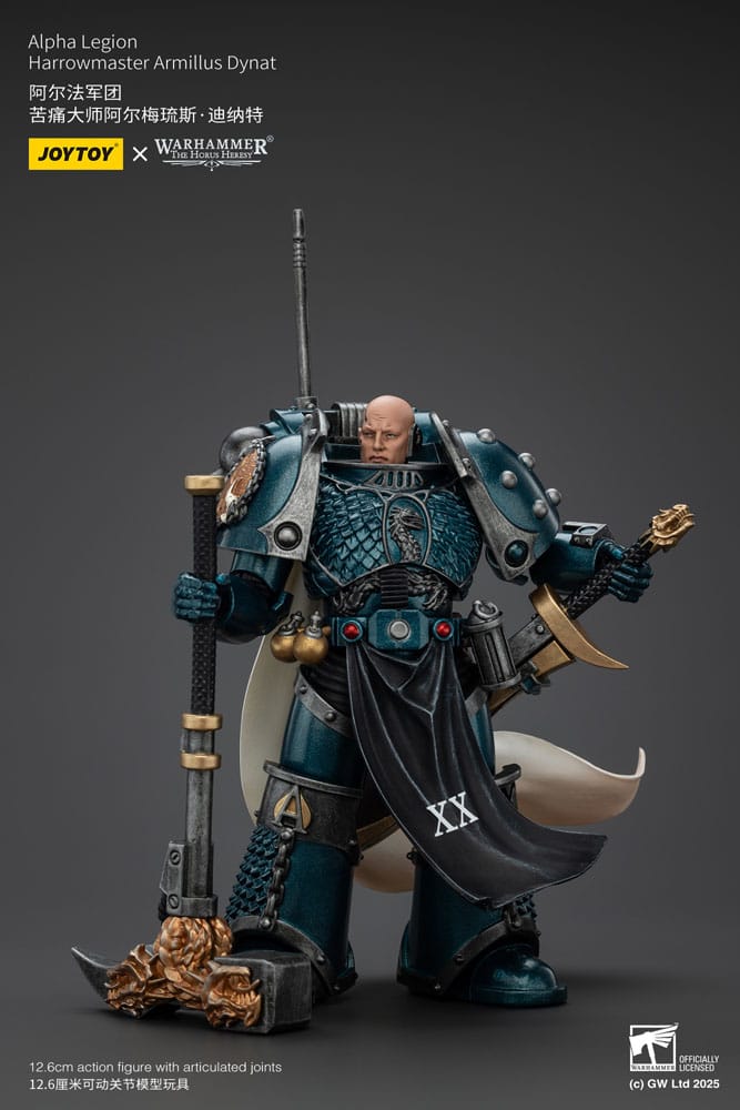 Warhammer The Horus Heresy Actionfigur Alpha Legion Harrowmaster Armillus Dynat 20 cm