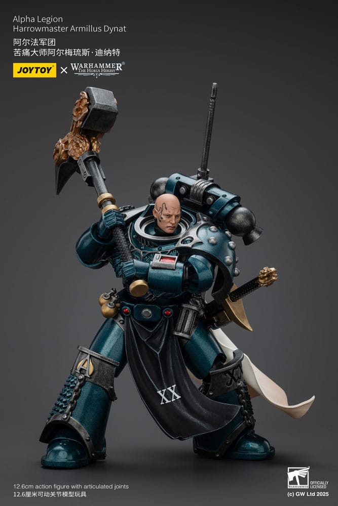 Warhammer The Horus Heresy Actionfigur Alpha Legion Harrowmaster Armillus Dynat 20 cm