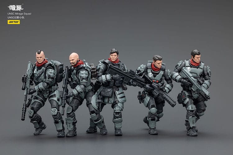 Dark Source Actionfigur UNSC Mirage Squad 7 cm