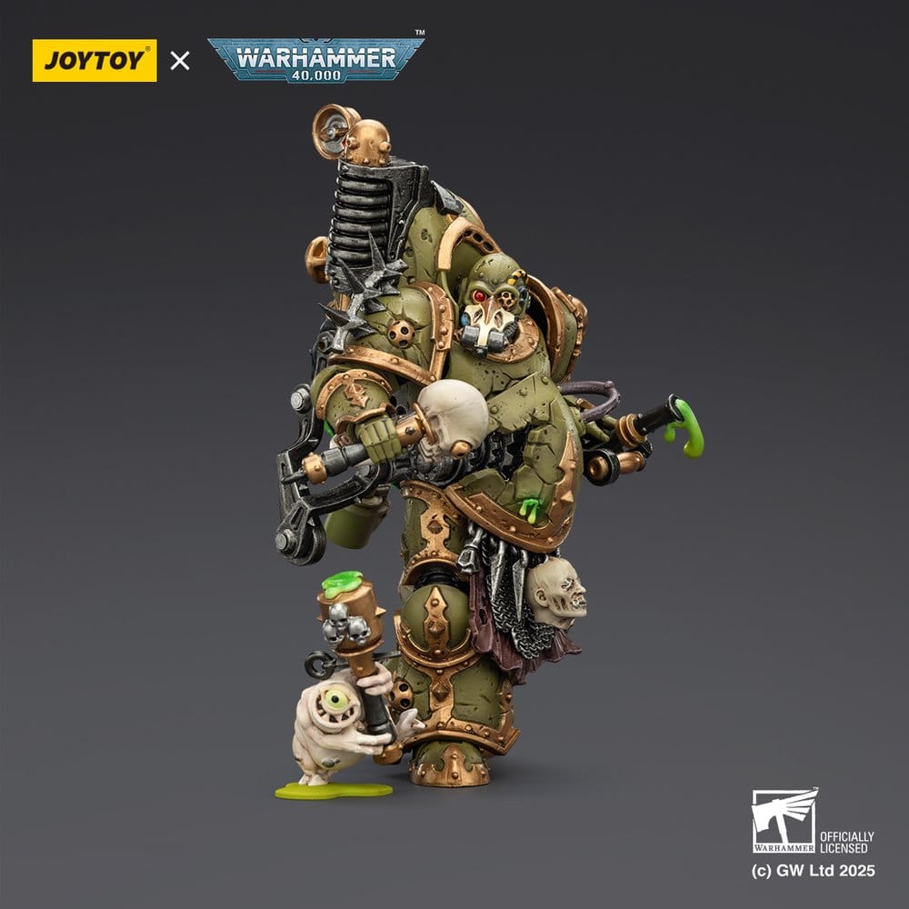 Warhammer 40,000 Actionfigur Death Guard Foul Blight spawn with Plague Sprayer 12 cm