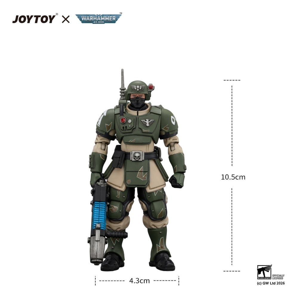 Warhammer Actionfigur Astra Militarum Kasrkin 4 with Plasma Gun