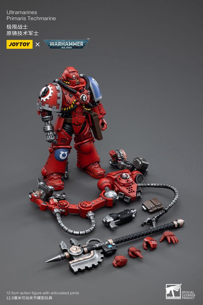 Warhammer 40k Actionfigur 1/18 Ultramarines Primaris Techmarine 12 cm