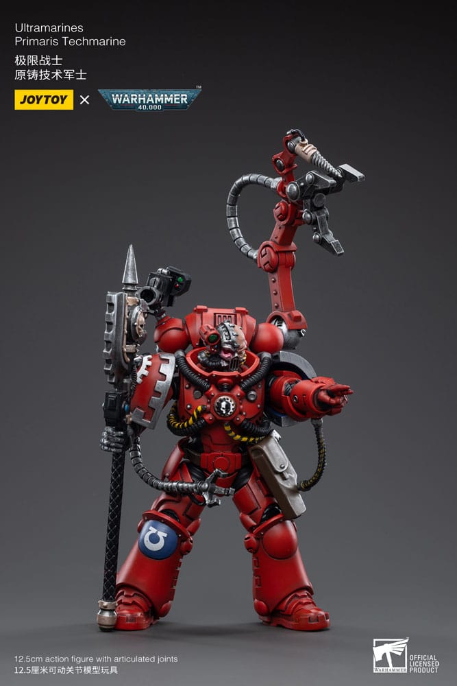 Warhammer 40k Actionfigur 1/18 Ultramarines Primaris Techmarine 12 cm