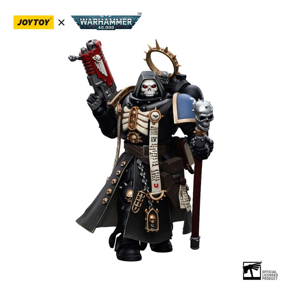 Warhammer 40k Actionfigur 1/18 Ultramarines Primaris Chaplain Brother Varus 12 cm