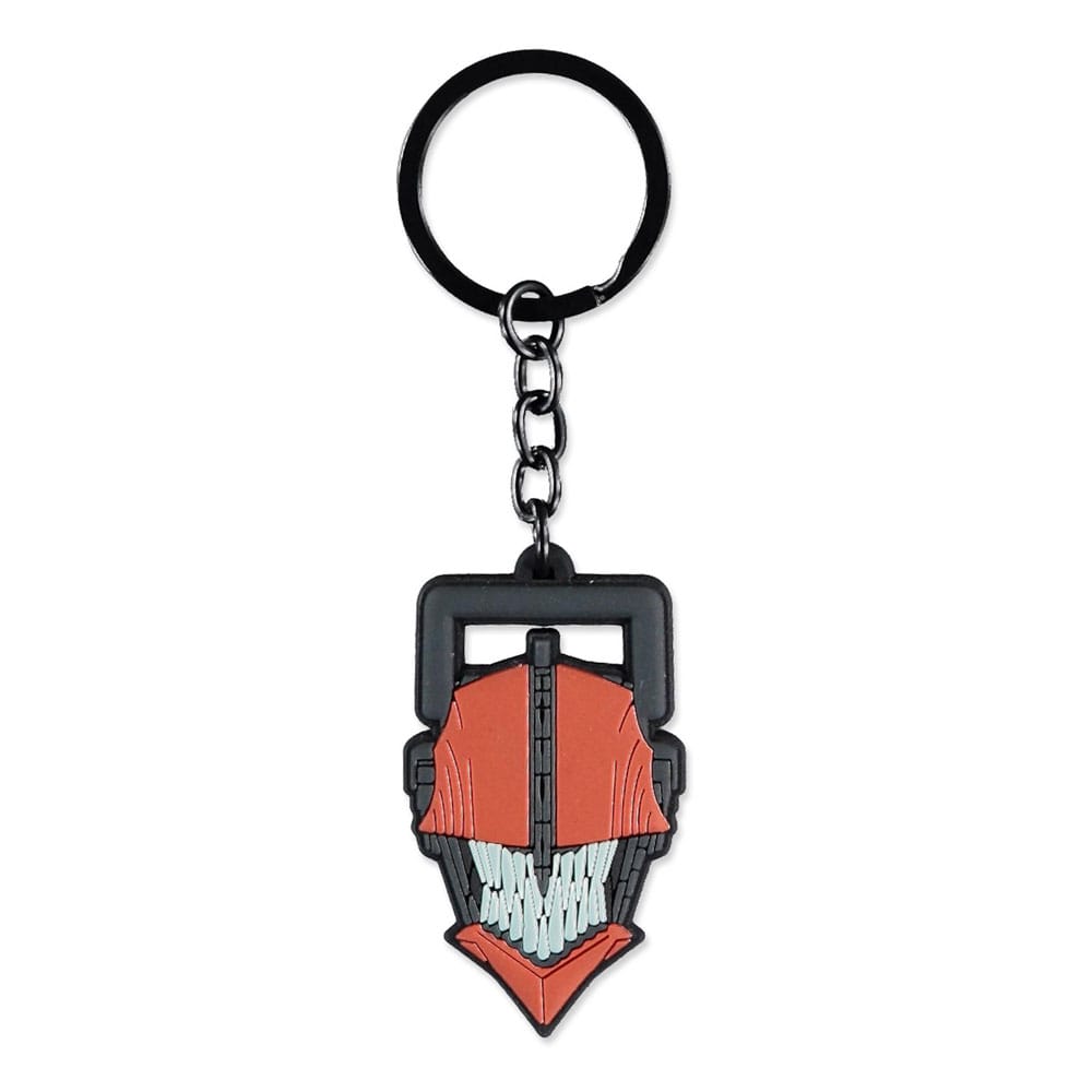 Chainsaw Man Gummi-Schlüsselanhänger Chainsaw