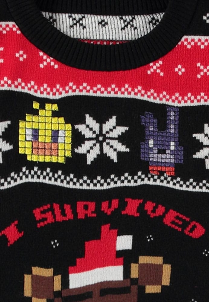Five Nights at Freddy's Pullover Survived Five Nights (Christmas Jumper)