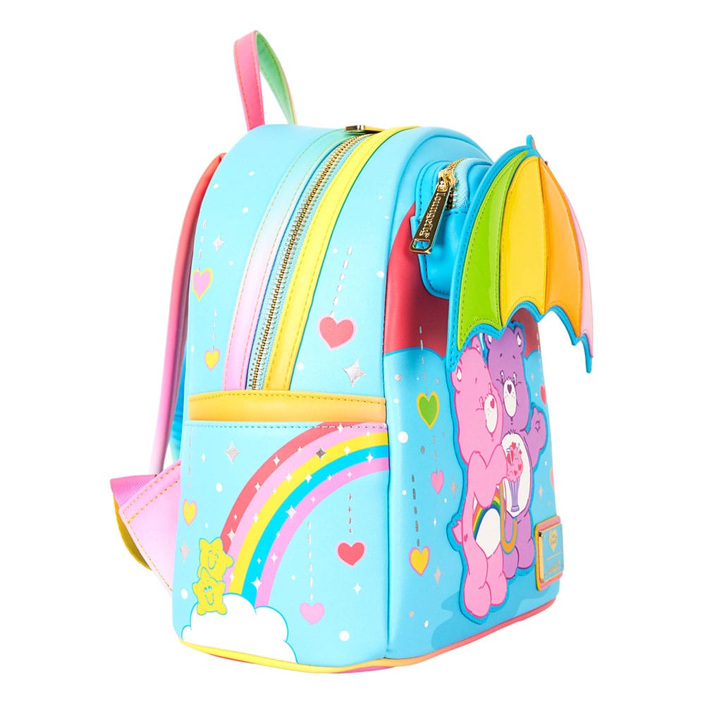 Die Glücksbärchis by Loungefly Mini Rucksack Rainbow